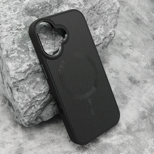 Slika od Futrola CARBON MagSafe za iphone 17 (6.3) crna (big camera)