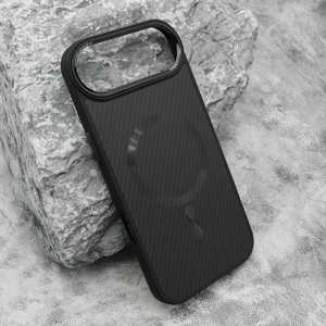 Slika od Futrola CARBON MagSafe za iphone AIR (6.6) crna (big camera)