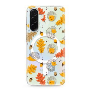 Slika od Futrola silikonska PRINT MagSafe za Samsung A366B Galaxy A36 5G leaves