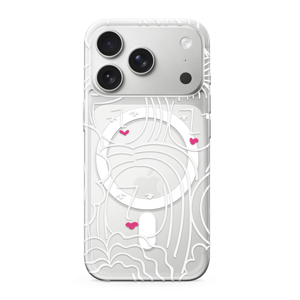 Slika od Futrola silikonska PRINT MagSafe za iPhone 17 Pro (6.3) faces