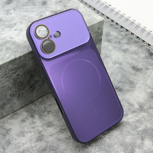 Slika od Futrola COLOR METAL MagSafe II za iPhone 17 (6.3) ljubicasta