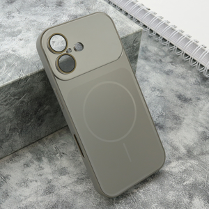 Slika od Futrola COLOR METAL MagSafe II za iPhone 17 (6.3) srebrna