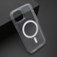 Slika od Futrola COLOR FRAME MagSafe za iPhone 14 (6.1) srebrna (providna)