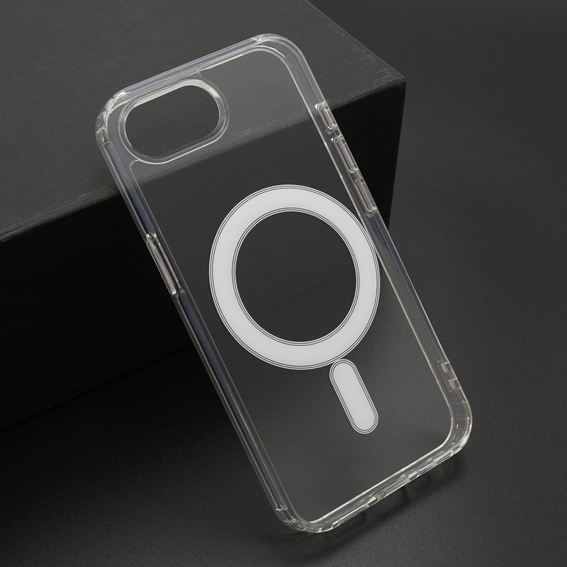 Slika od Futrola STANDARD MagSafe (sa IC) za iPhone 16e/17e (6.1) providna (bela)