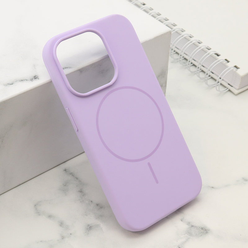 Slika od Futrola FLEX MagSafe za iPhone 15 Pro (6.1) ljubicasta