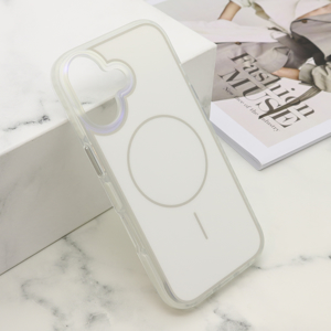 Slika od Futrola AMBER RING MagSafe za iPhone 17 (6.3) bela