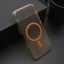Slika od Futrola AMBER CLEAR MagSafe za iPhone 17AIR (6.6) narandzasta