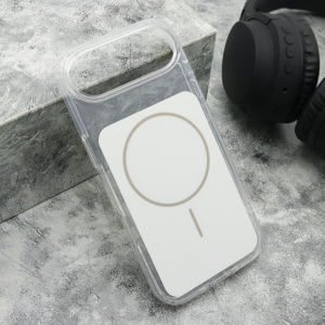Slika od Futrola AMBER SHINE MagSafe za iPhone 17 AIR (6.6) bela