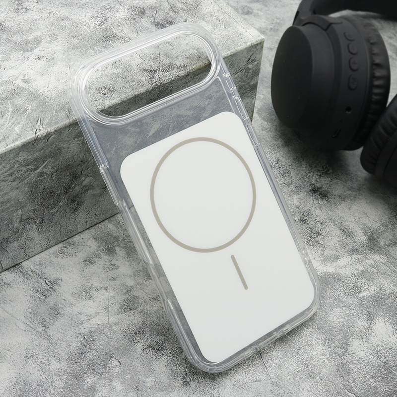 Slika od Futrola AMBER SHINE MagSafe za iPhone 17 AIR (6.6) bela