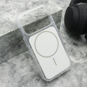 Slika od Futrola AMBER SHINE MagSafe za iPhone 17 Pro (6.3) bela