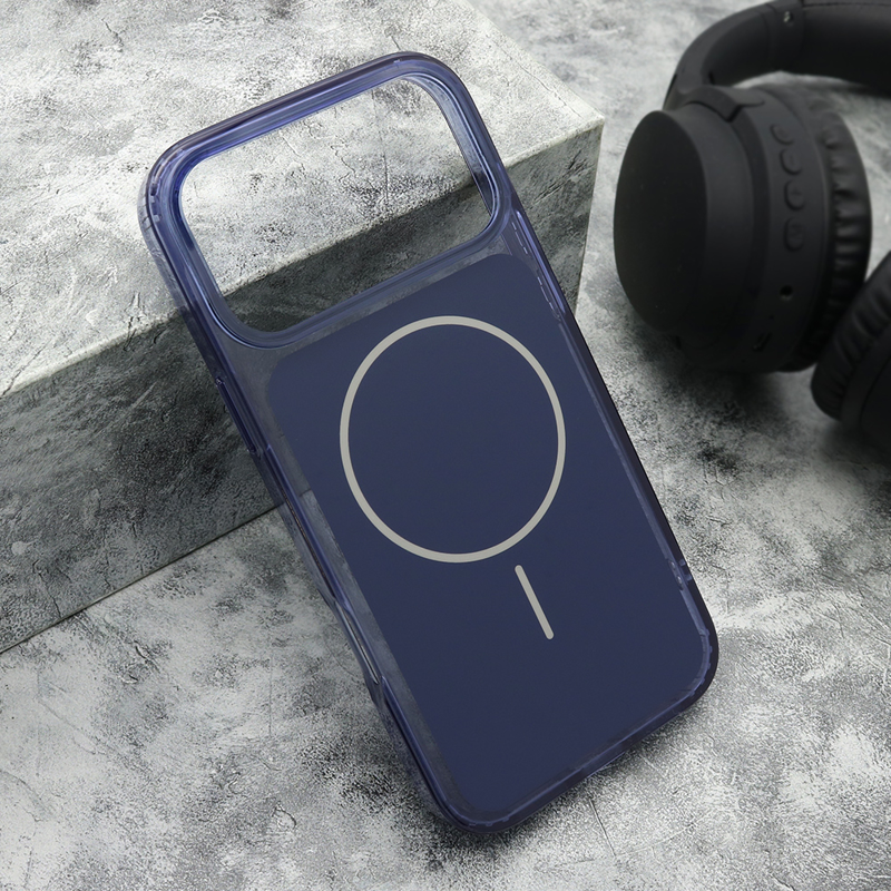 Slika od Futrola AMBER SHINE MagSafe za iPhone 17 Pro Max (6.9) plava