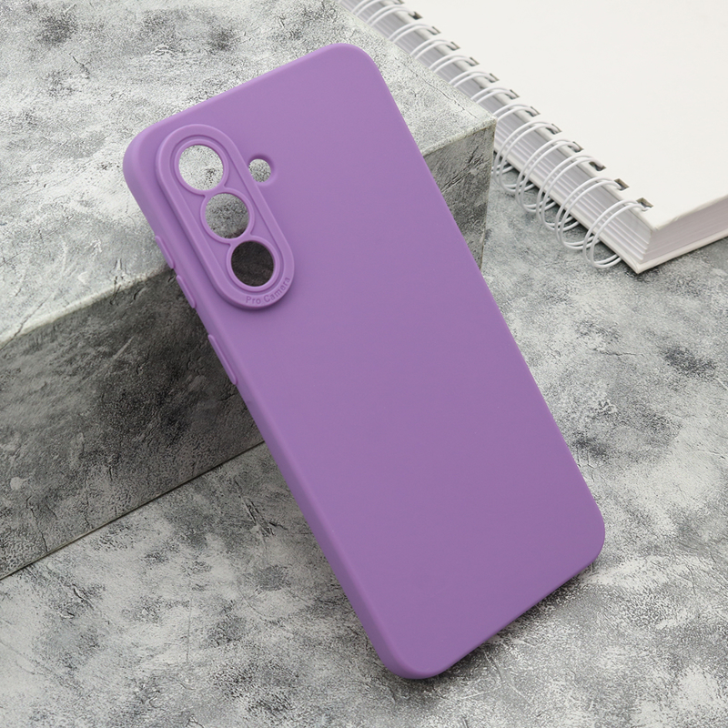 Slika od Futrola Silikon Pro Camera za Samsung A376B Galaxy A37 5G ljubicasta