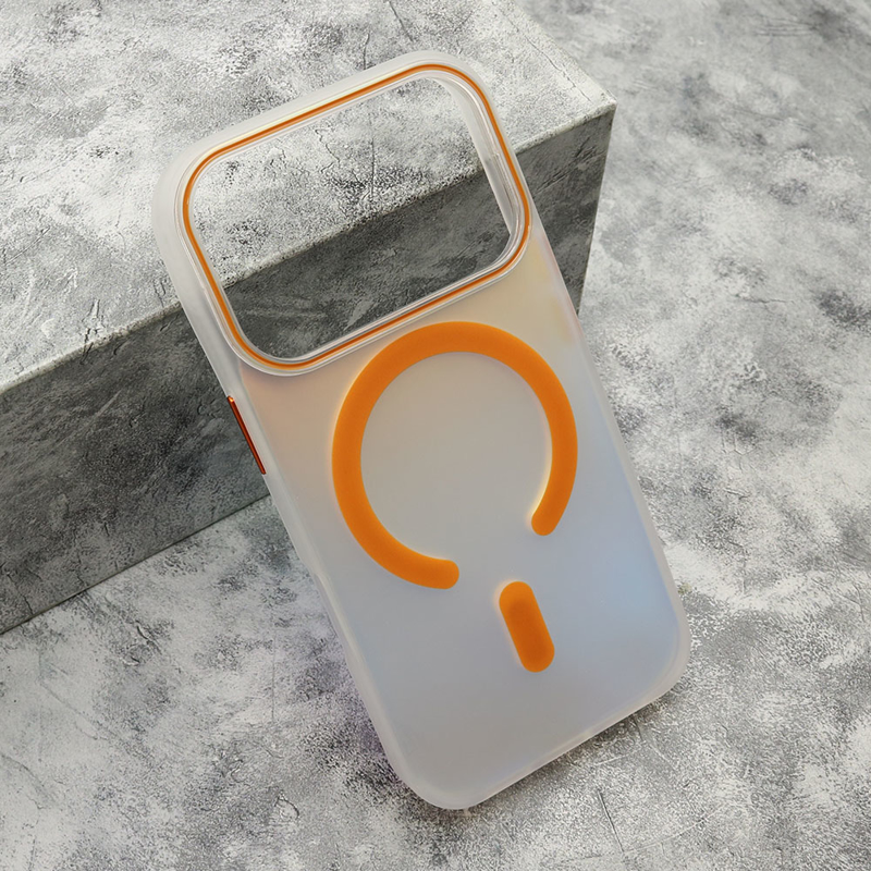 Slika od Futrola HOLOGRAM za iPhone 17 Pro (6.3) narandzasta