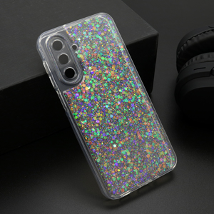Slika od Futrola CRYSTAL GLOW za Samsung A175F/A176B Galaxy A17 4G/5G srebrna