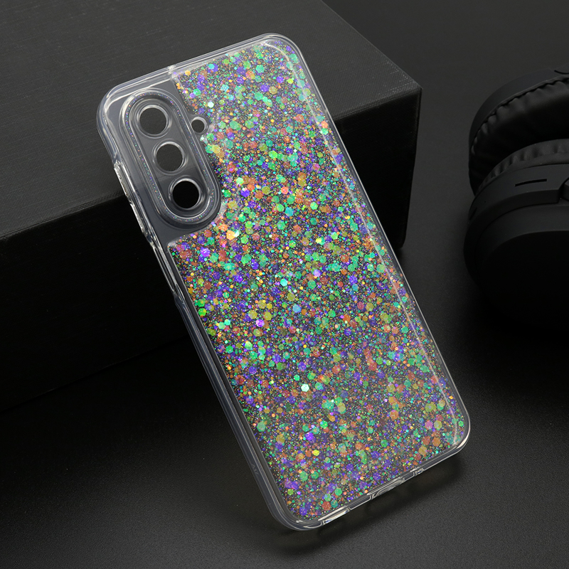 Slika od Futrola CRYSTAL GLOW za Samsung A175F/A176B Galaxy A17 4G/5G srebrna