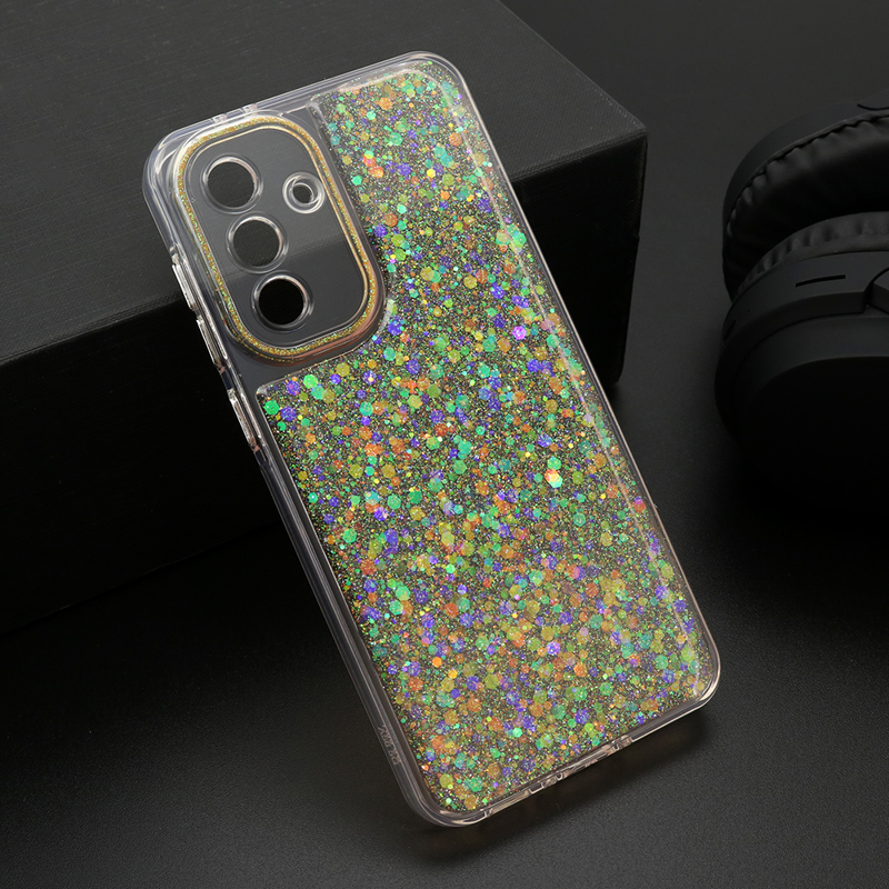 Slika od Futrola CRYSTAL GLOW za Samsung A566B Galaxy A56 5G narandzasta