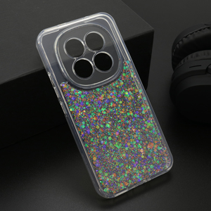 Slika od Futrola CRYSTAL GLOW za Xiaomi Redmi Note 15 Pro Plus 5G srebrna