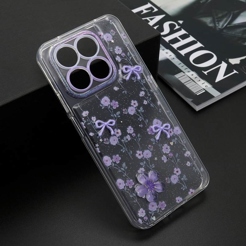 Slika od Futrola WHISPER za Honor X7d/Honor Smart 400 4G ljubicasta