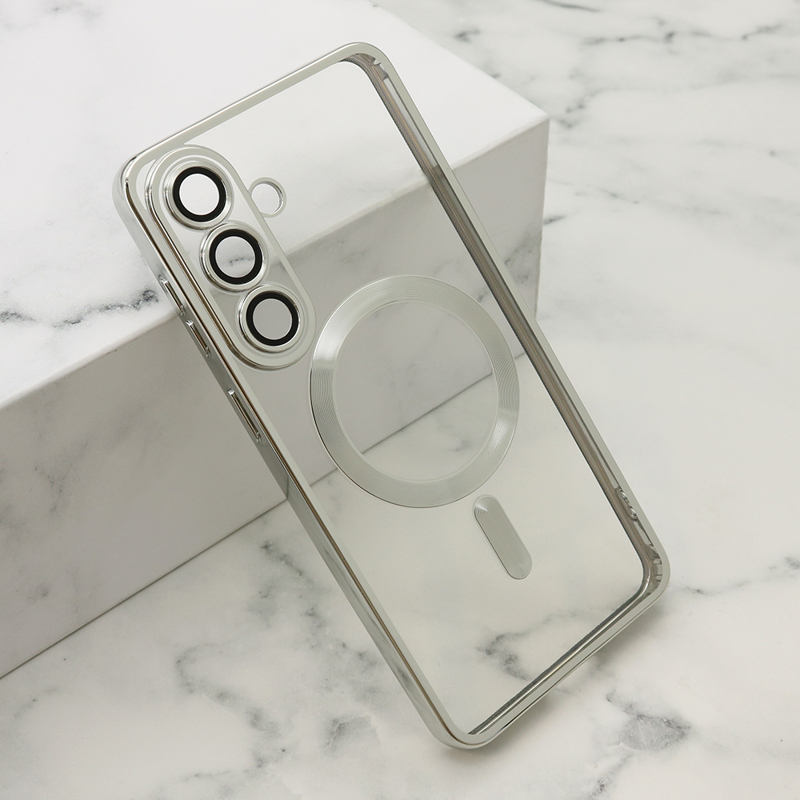 Slika od Futrola CAMERA PROTECT MAGSAFE za Samsung S946B Galaxy S26 Plus 5G srebrna