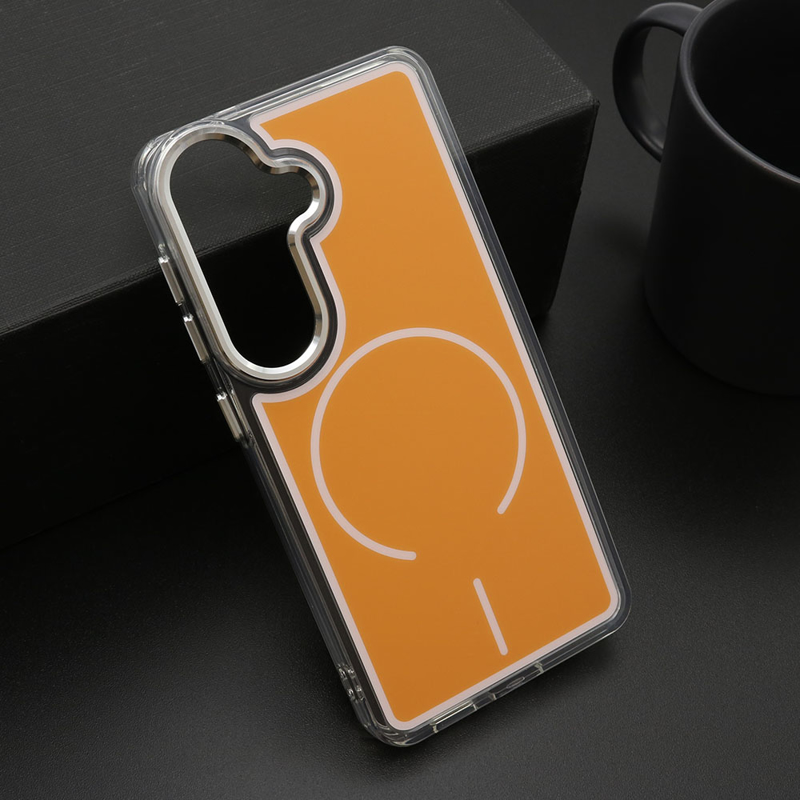 Slika od Futrola CLASSIC LOOK MagSafe za Samsung S941B Galaxy S26 5G narandzasta