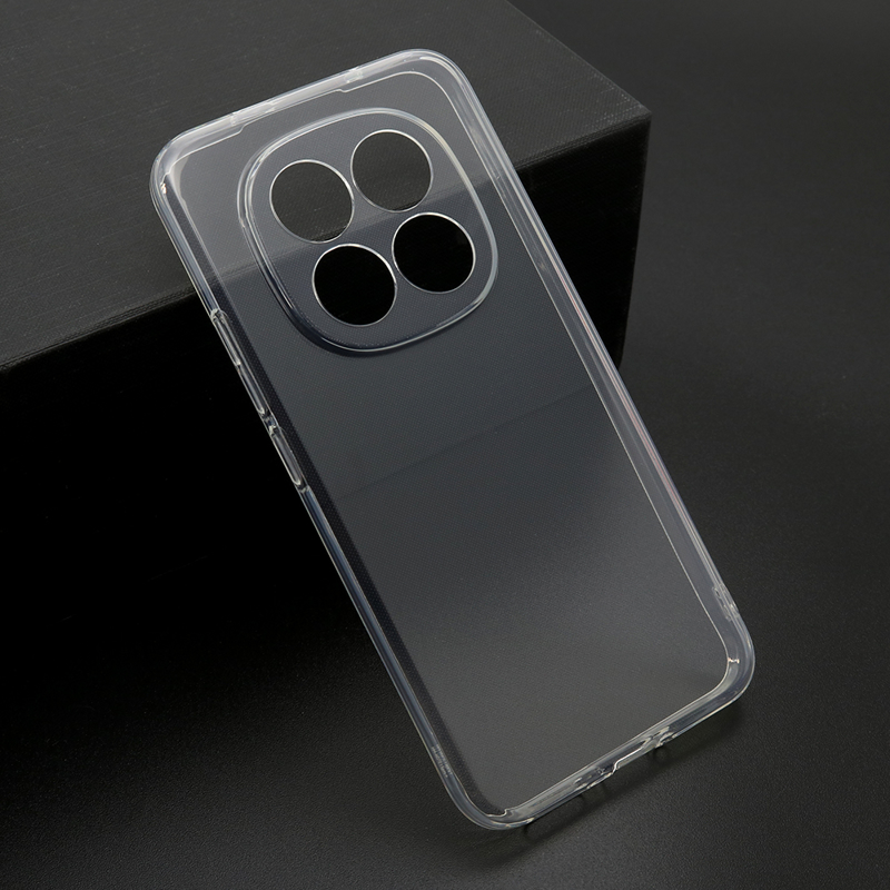 Slika od Futrola ULTRA TANKI PROTECT silikon za Xiaomi Redmi Note 15 Pro Plus 5G providna (bela)