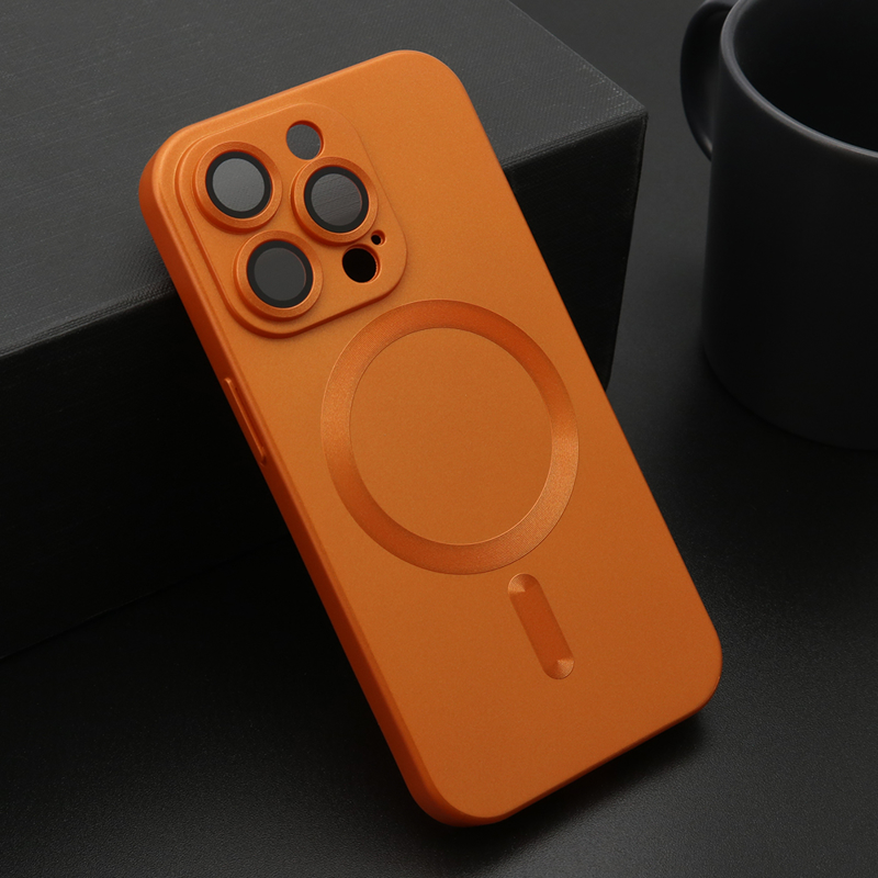 Slika od Futrola ELEGANT MAGSAFE za iPhone 15 Pro (6.1) narandzasta