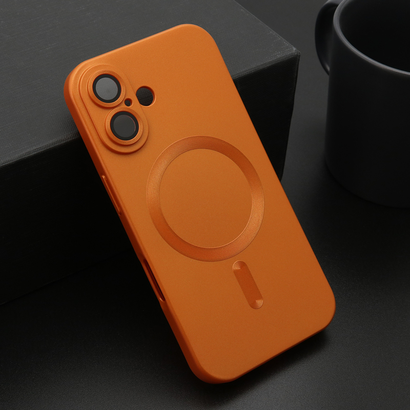 Slika od Futrola ELEGANT MAGSAFE za iphone 16 (6.1) narandzasta