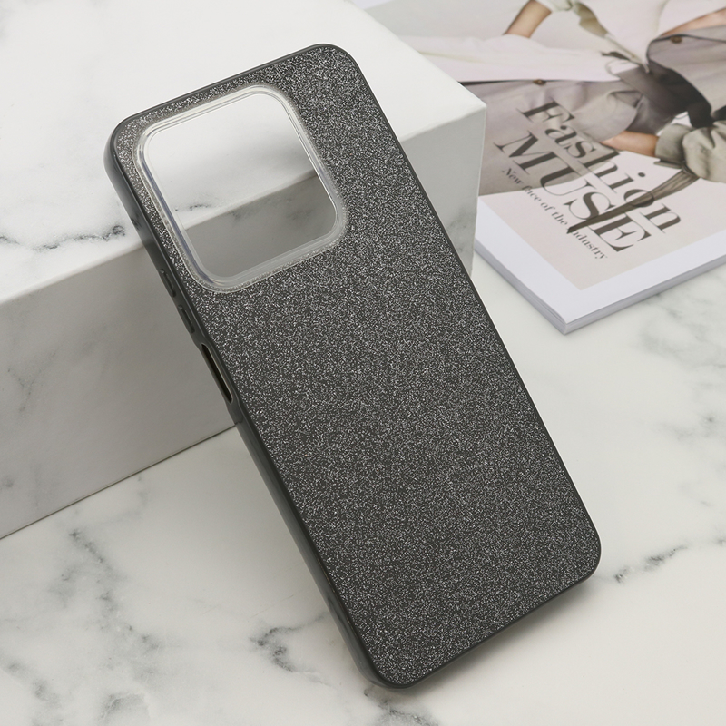 Slika od Futrola GLOW DUST za Honor X7d/Honor Smart 400 4G crna