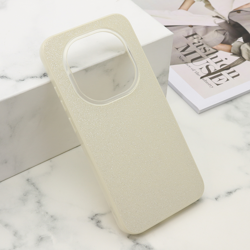 Slika od Futrola GLOW DUST za Xiaomi Redmi Note 15 Pro Plus 5G bela