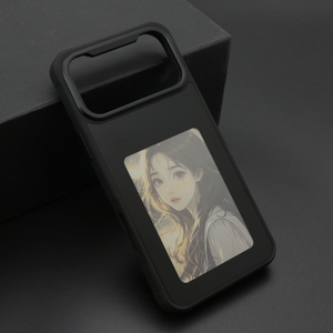 Slika od Futrola SMART COVER Corning Glass za iPhone 17 Pro Max (6.9) crna