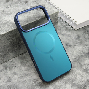 Slika od Futrola COLOR METAL Magsafe za iPhone 17 Pro Max (6.9) plava (big camera)