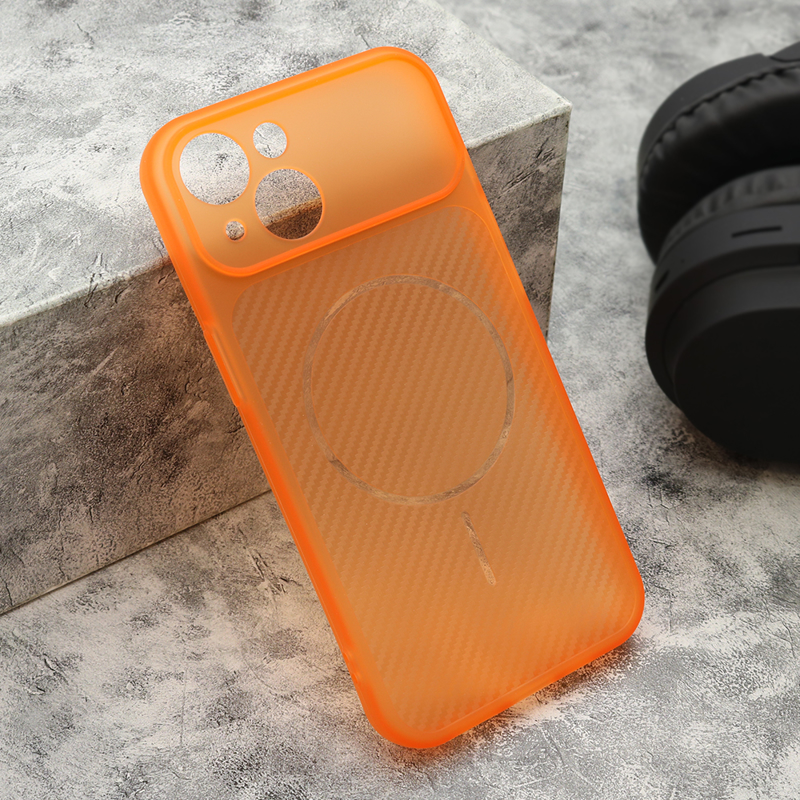 Slika od Futrola AIR STRIPE za iPhone 15 (6.1) narandzasta