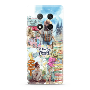Slika od Futrola ULTRA TANKI PRINT CLEAR za Honor X9C/Magic 7 lite SP031