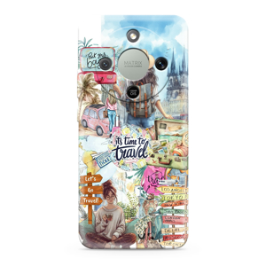 Slika od Futrola ULTRA TANKI PRINT CLEAR za Honor X9D/Magic 8 lite SP031