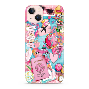 Slika od Futrola ULTRA TANKI PRINT CLEAR za iPhone 13 (6.1) SP029