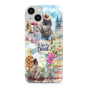 Slika od Futrola ULTRA TANKI PRINT CLEAR za iPhone 15 (6.1) SP031