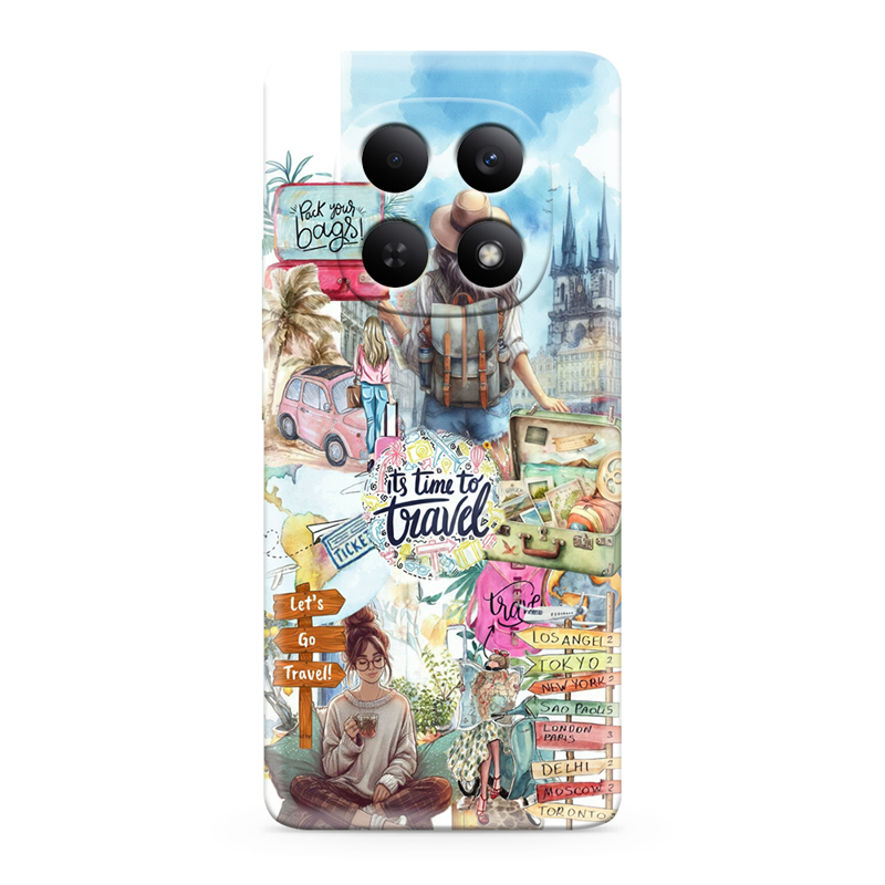 Slika od Futrola ULTRA TANKI PRINT CLEAR za Xiaomi Redmi Note 15 4G SP031