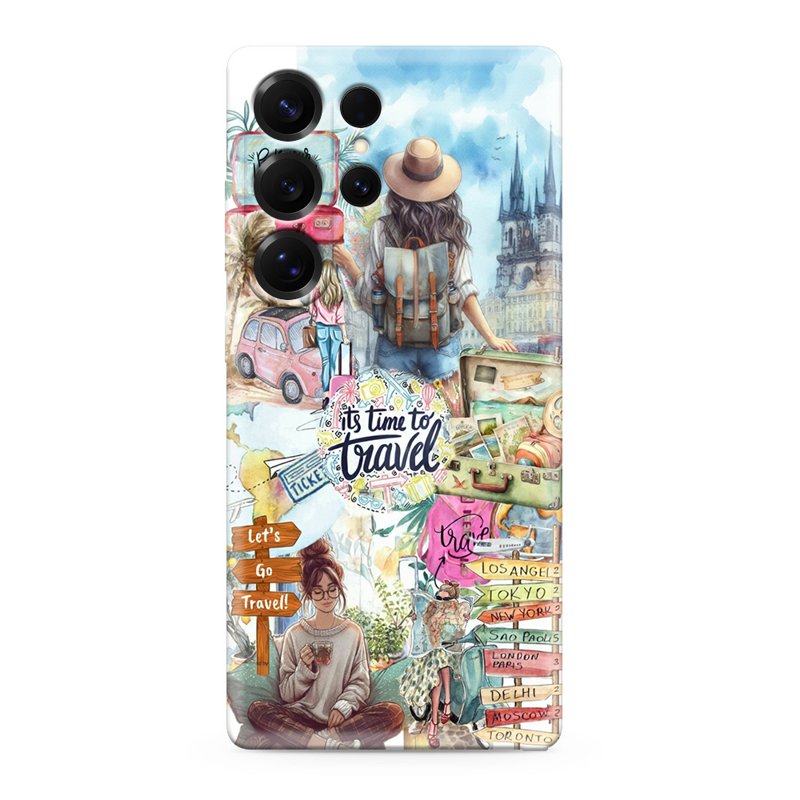 Slika od Futrola ULTRA TANKI PRINT CLEAR za Samsung S938B Galaxy S25 Ultra 5G SP031