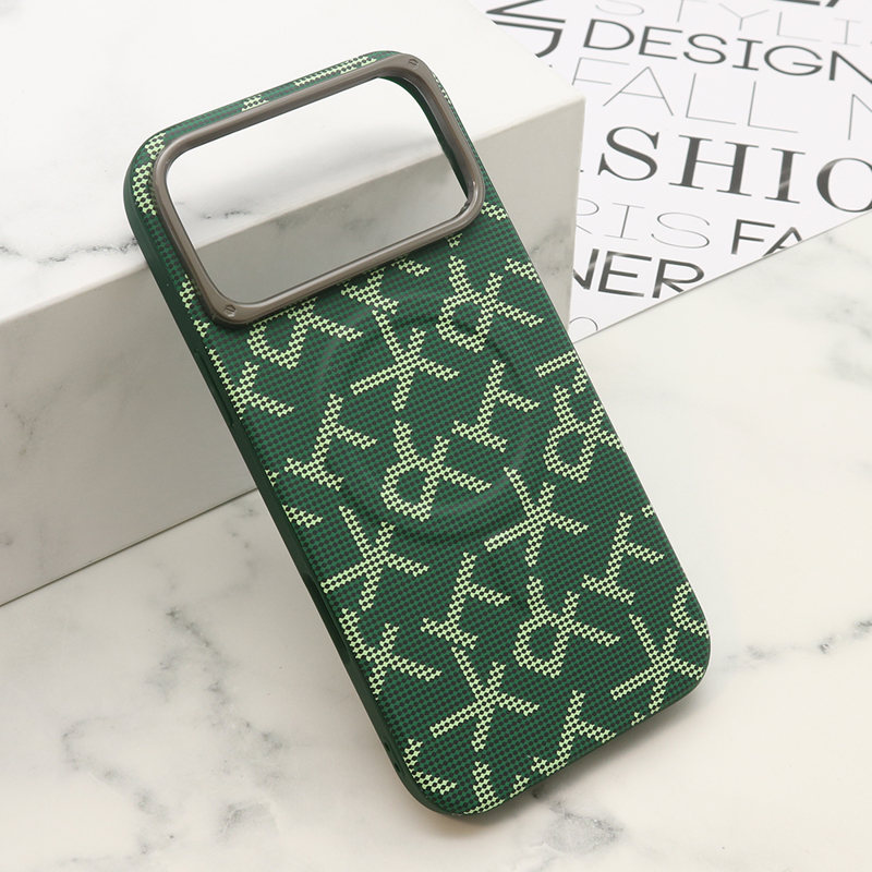 Slika od Futrola MONOGRAM MagSafe za iPhone 17 Pro Max (6.9) zelena