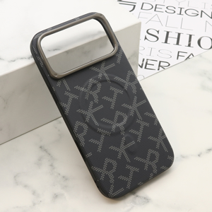 Slika od Futrola MONOGRAM MagSafe za iPhone 17 Pro Max (6.9) crna