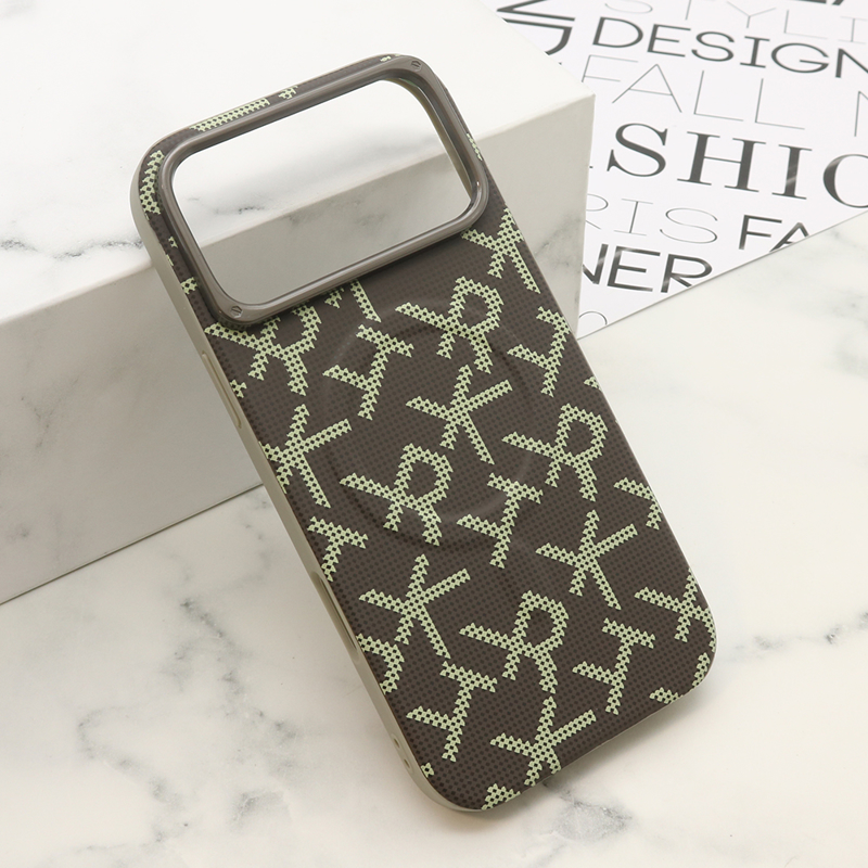 Slika od Futrola MONOGRAM MagSafe za iPhone 17 Pro Max (6.9) siva