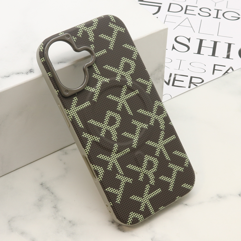 Slika od Futrola MONOGRAM MagSafe za iPhone 17 (6.3) siva
