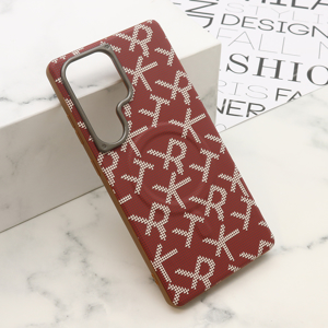 Slika od Futrola MONOGRAM MagSafe za Samsung S938B Galaxy S25 Ultra 5G crvena