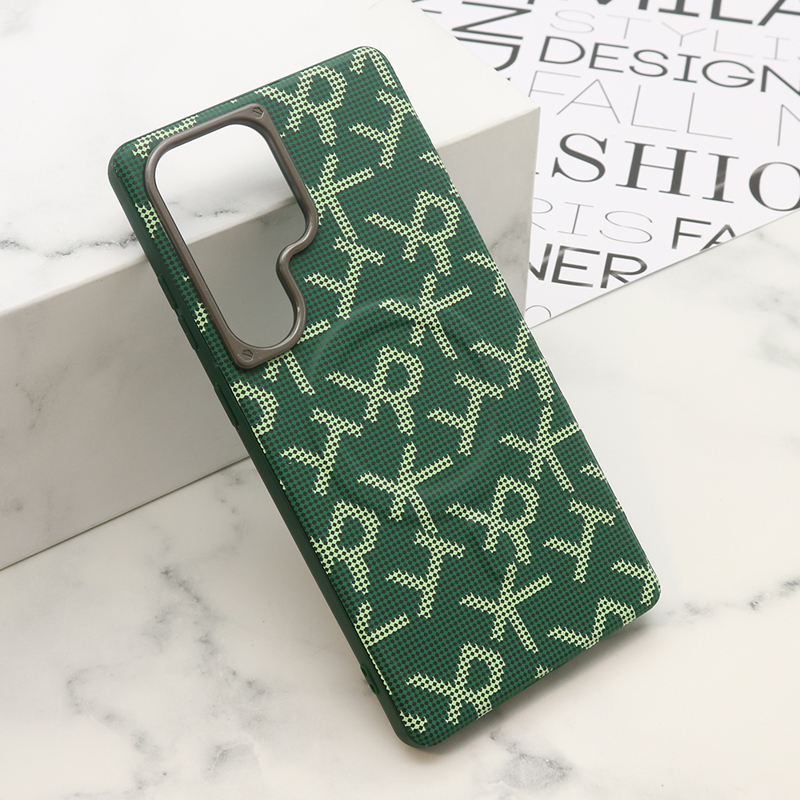 Slika od Futrola MONOGRAM MagSafe za Samsung S938B Galaxy S25 Ultra 5G zelena