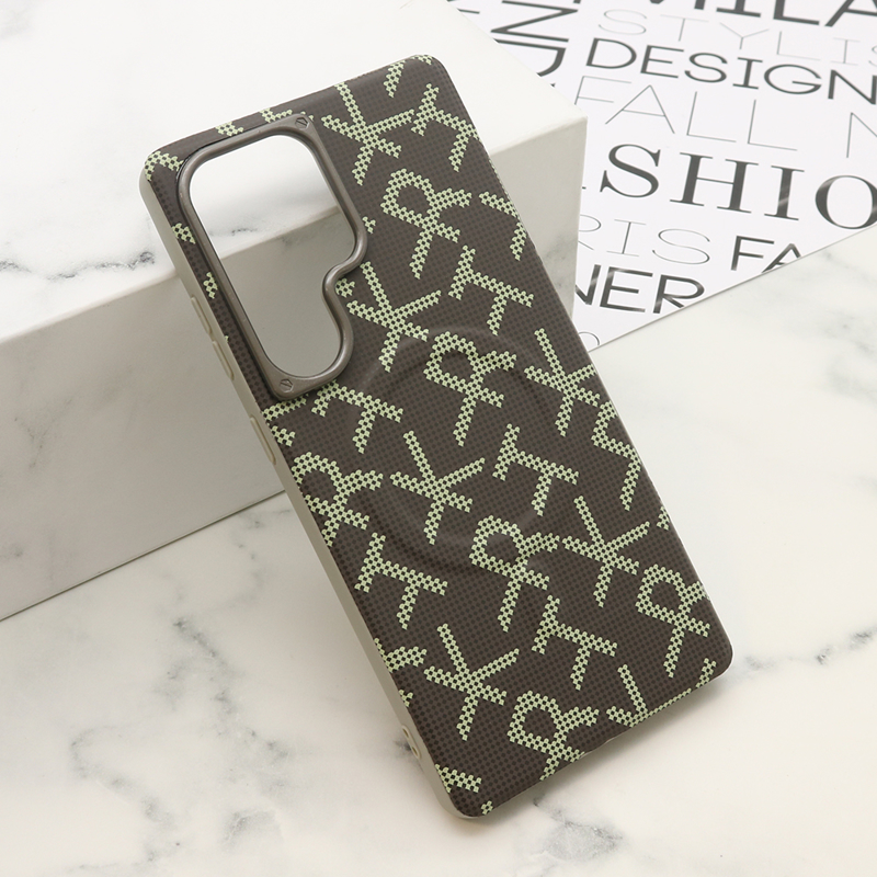 Slika od Futrola MONOGRAM MagSafe za Samsung S938B Galaxy S25 Ultra 5G siva