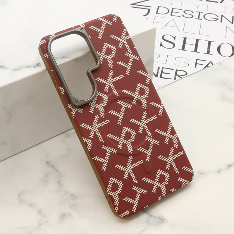 Slika od Futrola MONOGRAM MagSafe za Samsung S948B Galaxy S26 Ultra 5G crvena