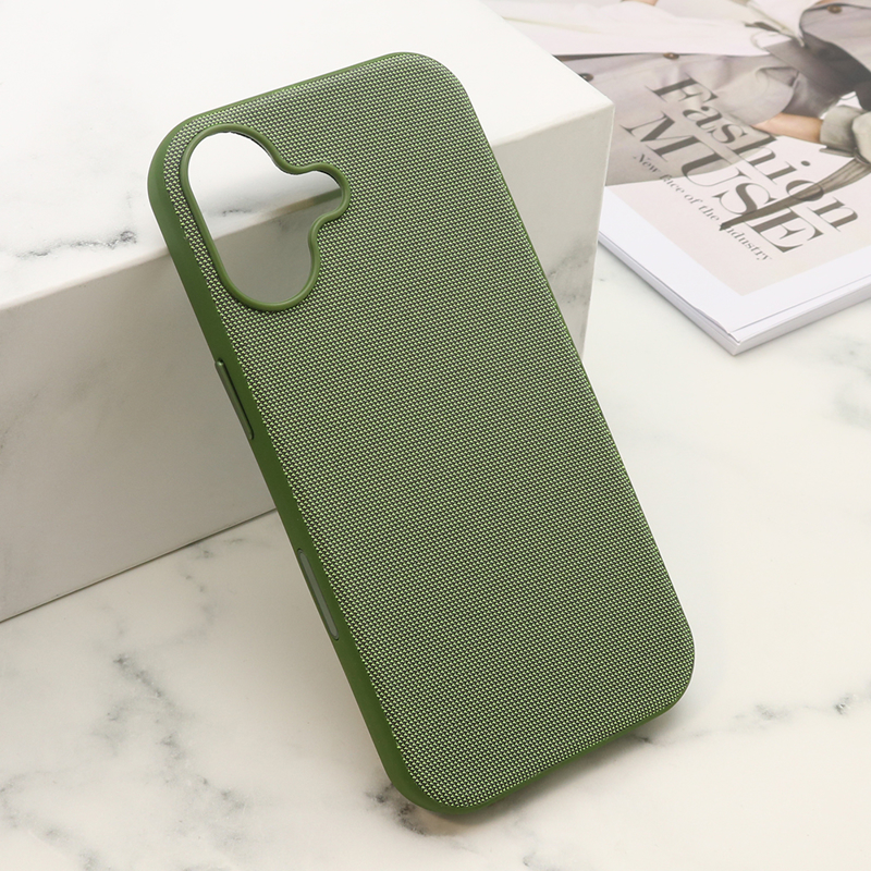 Slika od Futrola WOVEN MagSafe za iPhone 17 (6.3) zelena