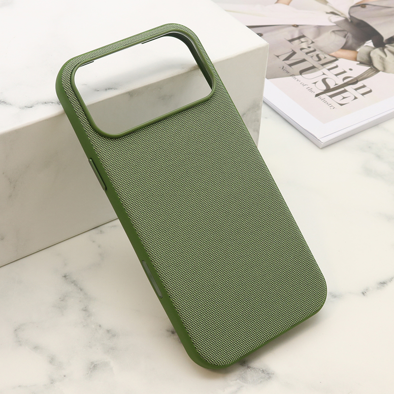 Slika od Futrola WOVEN MagSafe za iPhone 17 Pro Max (6.9) zelena