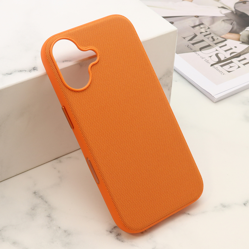 Slika od Futrola WOVEN MagSafe za iPhone 16 (6.1) narandzasta