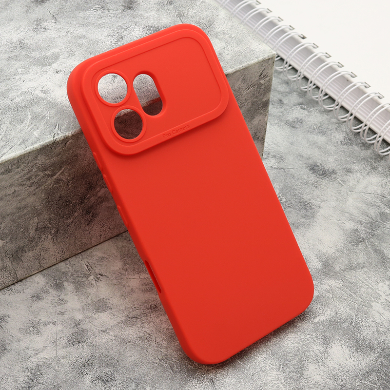 Slika od Futrola Silikon Pro Camera za Honor 600 crvena